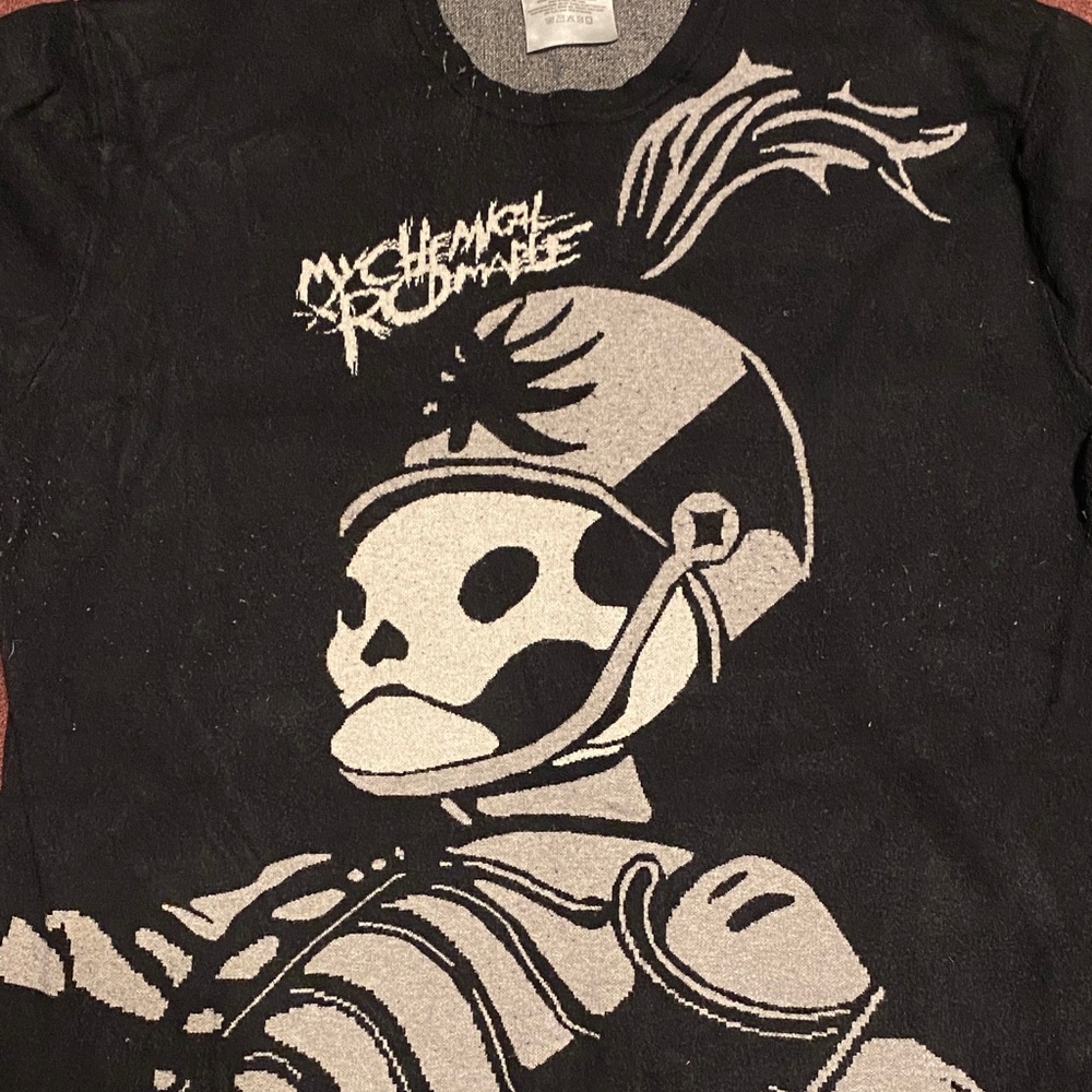 Official My Chemical Romance: The Black Parade Knit Sweater Hot Topic Size 5